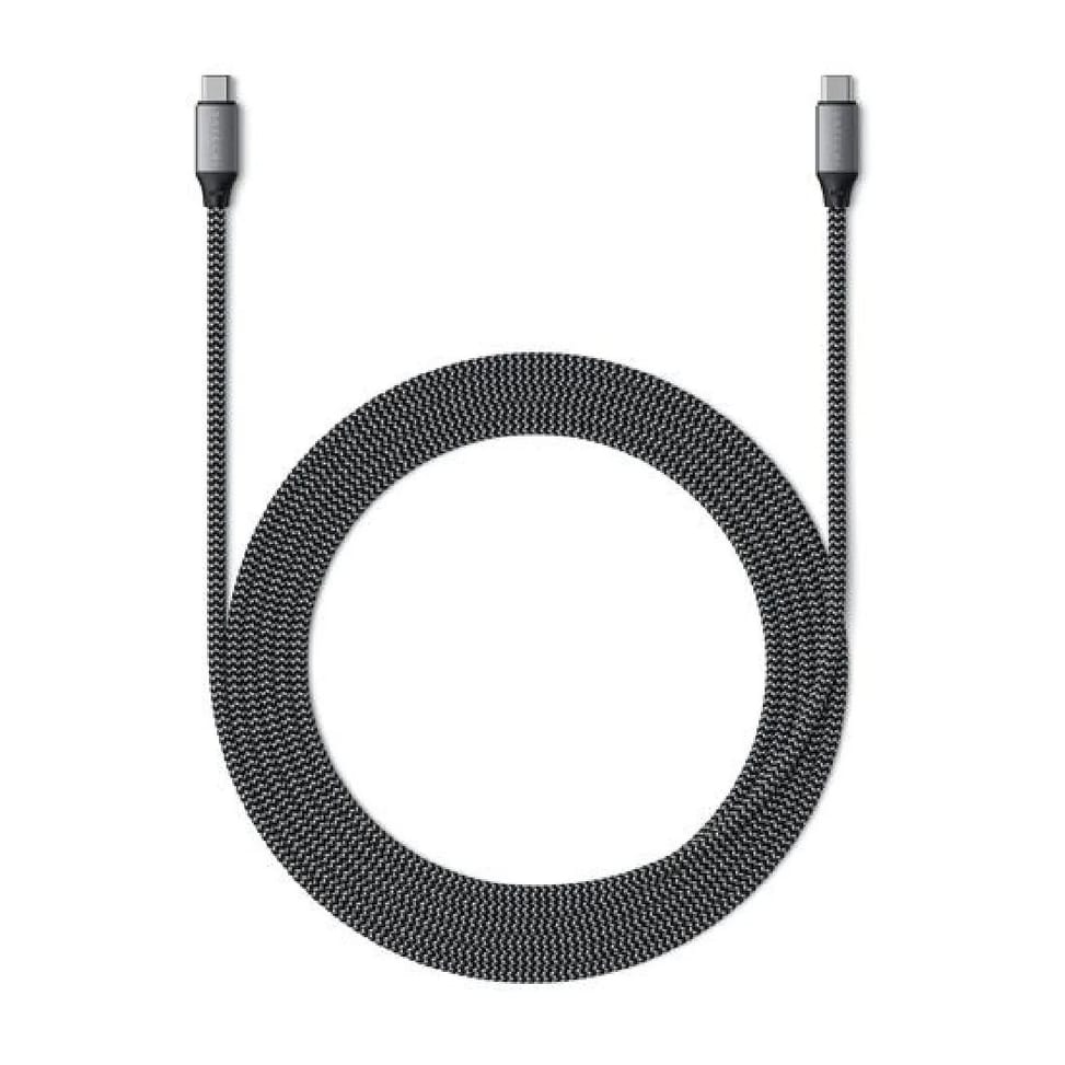 Satechi Câble USB-C vers USB-C 100W Gris — image 2
