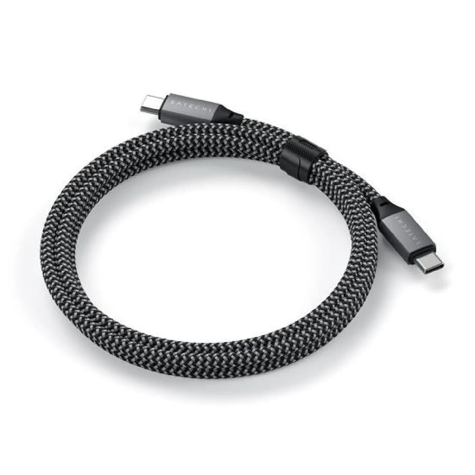 Satechi Câble USB-C vers USB-C 100W Gris — image 3
