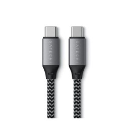 Satechi Câble USB-C vers USB-C 100W Gris