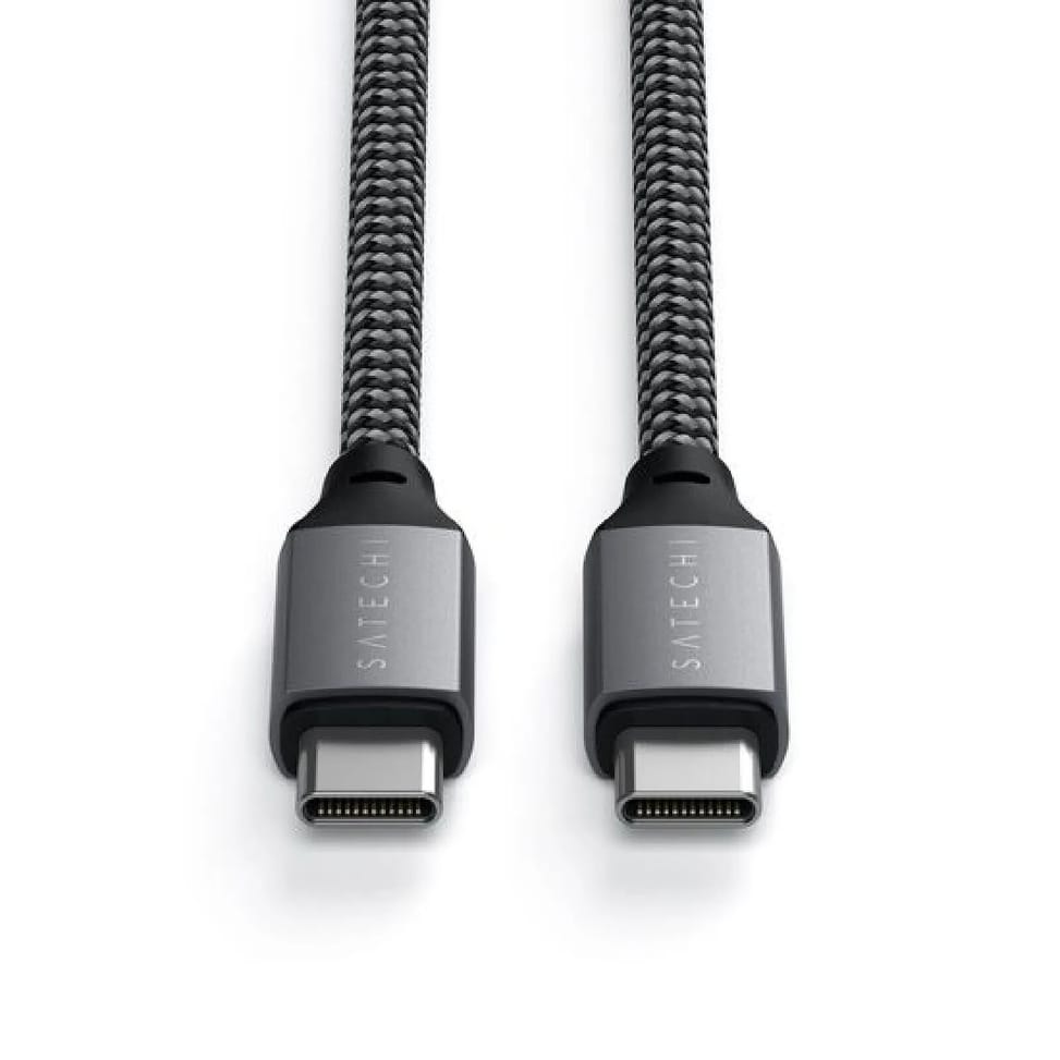 Satechi Câble USB-C vers USB-C 100W Gris — image 5