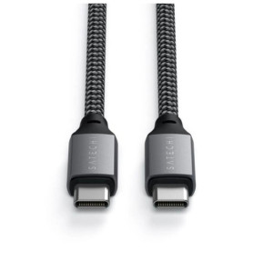 Satechi Câble USB-C vers USB-C 100W Gris