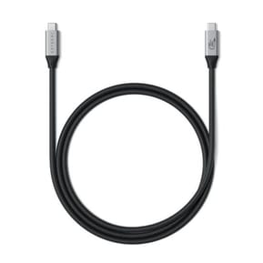 Satechi Câble USB4 Pro USB-C 240W 1.2m en Nylon Tressé Noir