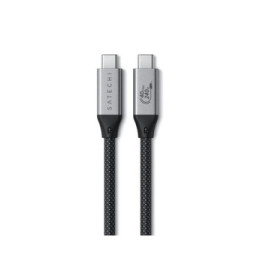 Satechi Câble USB4 Pro USB-C 240W 1.2m en Nylon Tressé Noir