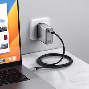Satechi Câble USB4 Pro USB-C 240W 1.2m en Nylon Tressé Noir — image 4