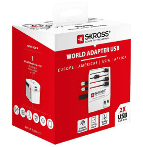 Adaptateur Universel Skross Muv Usb 2 broches