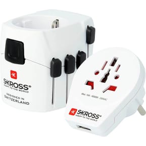 Skross - Adaptateur Monde Prise Secteur Pro World Usb Skross