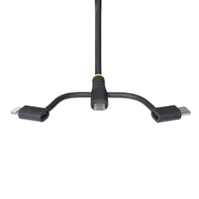 StarTech.com Câble 3-en-1 USB-A vers micro USB / USB-C / Lightning (1 m) — image 3