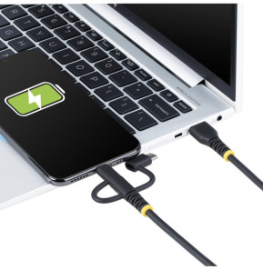 StarTech.com Câble 3-en-1 USB-A vers micro USB / USB-C / Lightning (1 m)