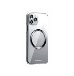 Swissten 2x Anneaux MagSafe Adhésif Métallique pour Charge Sans-fil Magnétique Noir