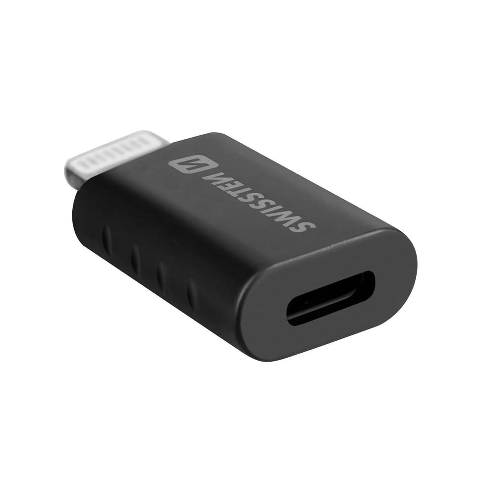 Swissten Adaptateur Apple Lightning vers USB-C Transfert de Données et Charge — image 2
