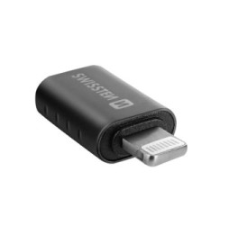 Swissten Adaptateur OTG Lightning vers USB Femelle Transfert de Données et Charge Swissten