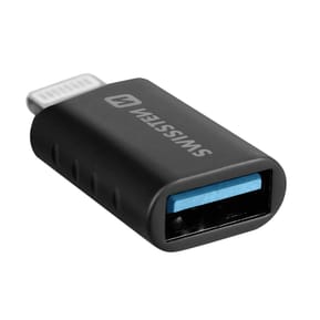 Swissten Adaptateur OTG Lightning vers USB Femelle Transfert de Données et Charge Swissten — image 2