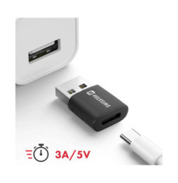 Swissten Adaptateur USB Mâle 3.0 vers USB-C Transfert de Données et Charge