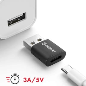 Swissten Adaptateur USB Mâle 3.0 vers USB-C Transfert de Données et Charge — image 5