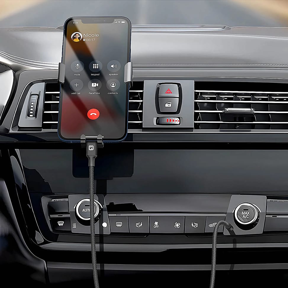 Swissten Câble Jack 3.5mm pour iPhone / iPad, Adaptateur Audio Noir 1,5m — image 5