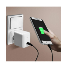 Swissten Câble USB-C vers Micro-USB Charge rapide 3A Synchronisation 1m Noir