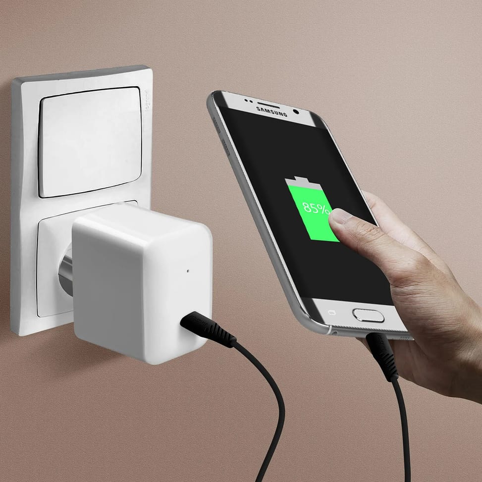 Swissten Câble USB-C vers Micro-USB Charge rapide 3A Synchronisation 1m Noir — image 3