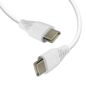 Swissten Câble USB-C vers USB-C 5A Power Delivery 100W Charge Rapide 2.5m Blanc — image 2