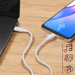 Swissten Câble USB-C vers USB-C 5A Power Delivery 100W Charge Rapide 2.5m Blanc — image 4