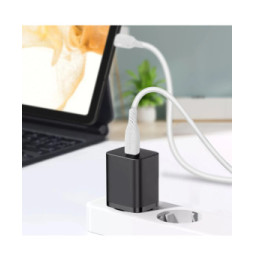 Swissten Câble USB-C vers USB-C 5A Power Delivery 100W Charge Rapide 2.5m Blanc