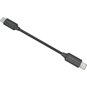 THOMSON Câble de charge et de synchronisation USB C/USB C - 3A Noir — image 2