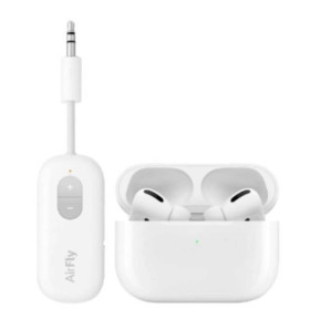 Twelve south Récepteur Émetteur Audio sans fil Bluetooth pour AirPods AirFly Pro Delux Blanc