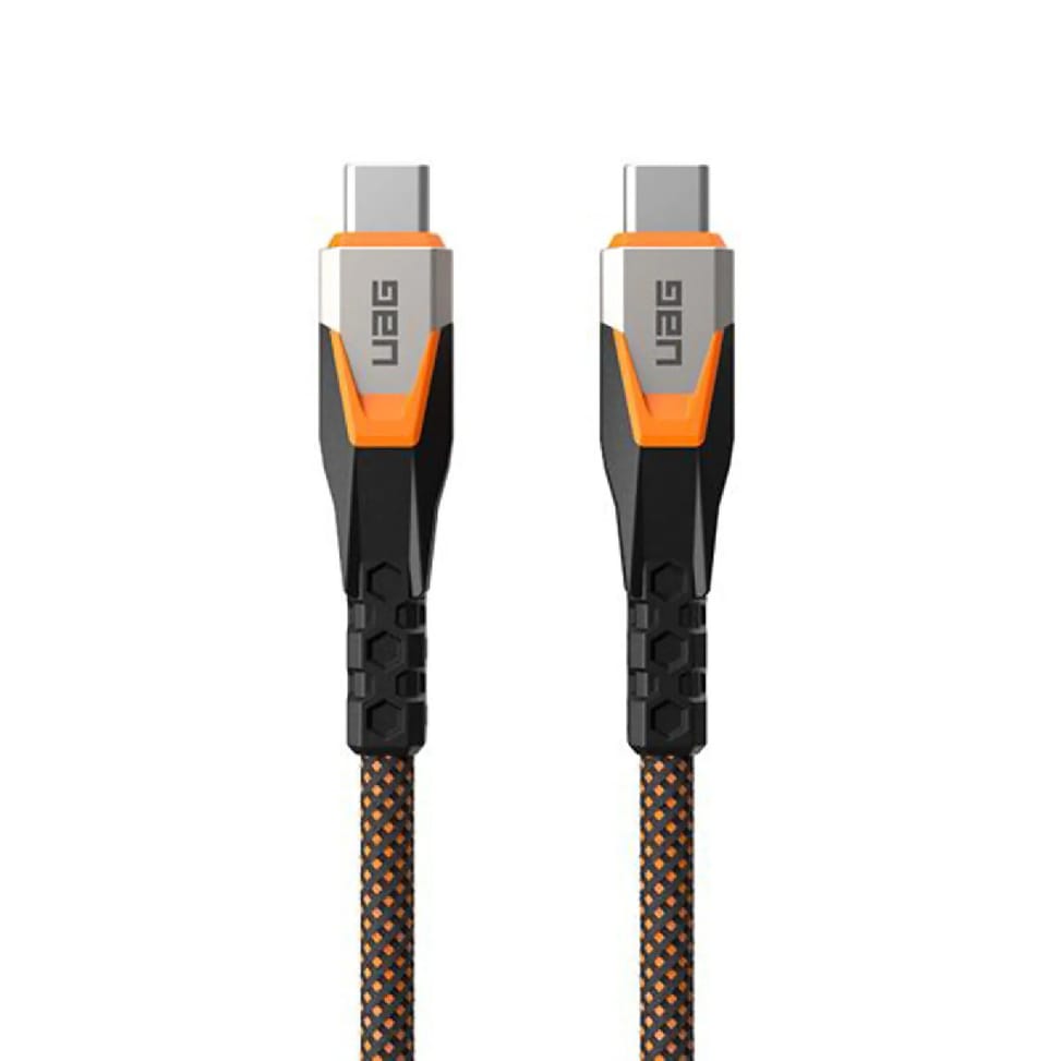 UAG Câble de Charge et de Transfert USB-C 3.2 20Gbps 240 en Nylon Tressé 0.75m Noir — image 2
