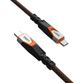 UAG Câble de Charge et de Transfert USB-C 3.2 20Gbps 240 en Nylon Tressé 0.75m Noir — image 3