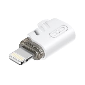 XO Adaptateur Micro-USB Femelle vers Lightning Mâle Design Ultra-compact Blanc — image 2