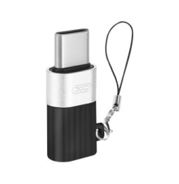 XO Adaptateur micro-USB vers USB-C Charge et Synchronisation 2.4A Ugreen Noir