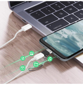 XO Adaptateur micro-USB vers USB-C Charge et Synchronisation 2.4A Ugreen Noir
