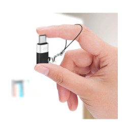 XO Adaptateur micro-USB vers USB-C Charge et Synchronisation 2.4A Ugreen Noir
