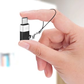 XO Adaptateur micro-USB vers USB-C Charge et Synchronisation 2.4A Ugreen Noir — image 5