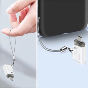 XO Adaptateur OTG USB Femelle vers Micro-USB Mâle Transfert de Données Blanc — image 4