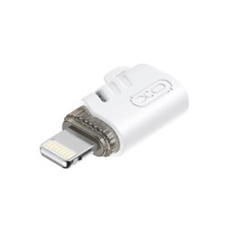 XO Adaptateur USB C Femelle vers Lightning Mâle Design Ultra-compact Blanc
