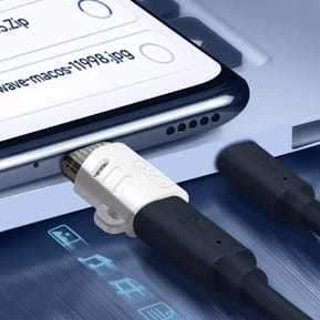 XO Adaptateur USB-C Femelle vers Micro USB Mâle Compact Blanc Blanc — image 4