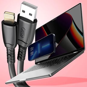XO Câble USB vers Lightning 6A Transfert De Données 480Mbps 25cm Noir — image 4