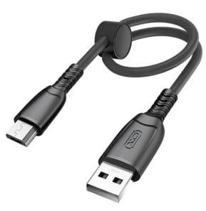 XO Câble USB vers Micro USB 6A Transfert De Données 480Mbps 25cm Noir