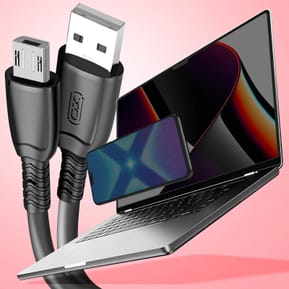 XO Câble USB vers Micro USB 6A Transfert De Données 480Mbps 25cm Noir — image 4