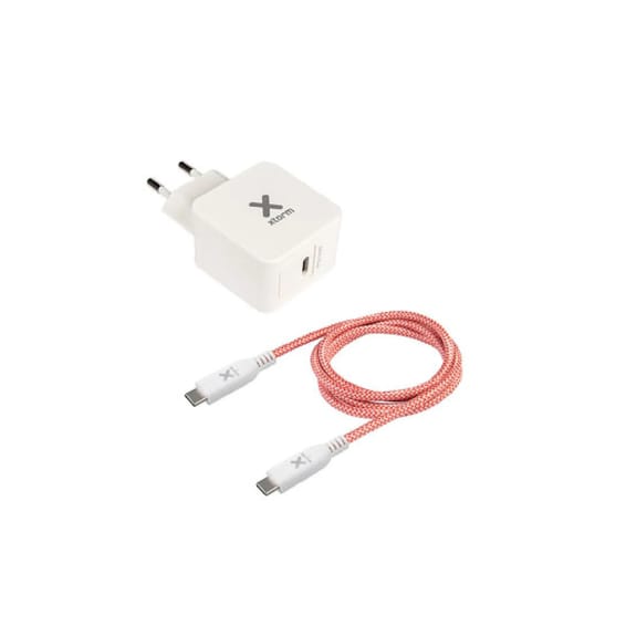 Xtorm Adaptateur secteur + Câble USB-C PD Blanc