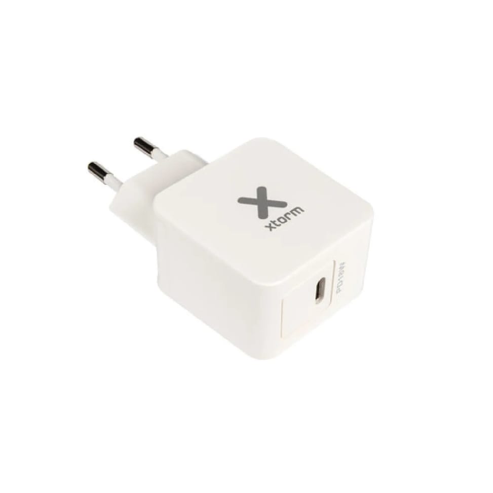 Xtorm Adaptateur secteur + Câble USB-C PD Blanc — image 2