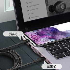 Xtorm Câble USB Type C Vers USB-C Power Delivery 100W Charge / Synchro 2m Noir — image 3