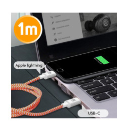 Xtorm Câble USB-C vers Lightning (1m) Rouge