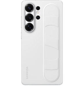 Étui Samsung standing Grip pour Galaxy S25 Ultra (EF-GS938CWEGWW)