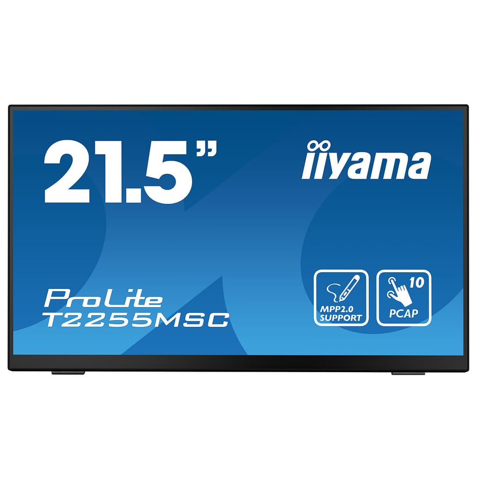 iiyama 21.5" LED Tactile - ProLite T2255MSC-B1 — image 2