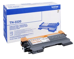 Brother TN-2220 Noir - Toner grande capacité Brother d'origine (TN2220)