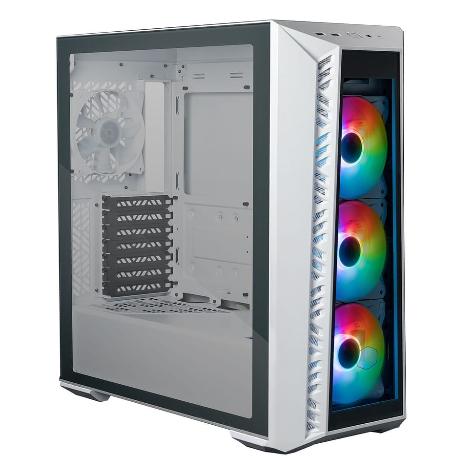 Cooler Master MasterBox MB520 TG ARGB (Blanc) — image 3