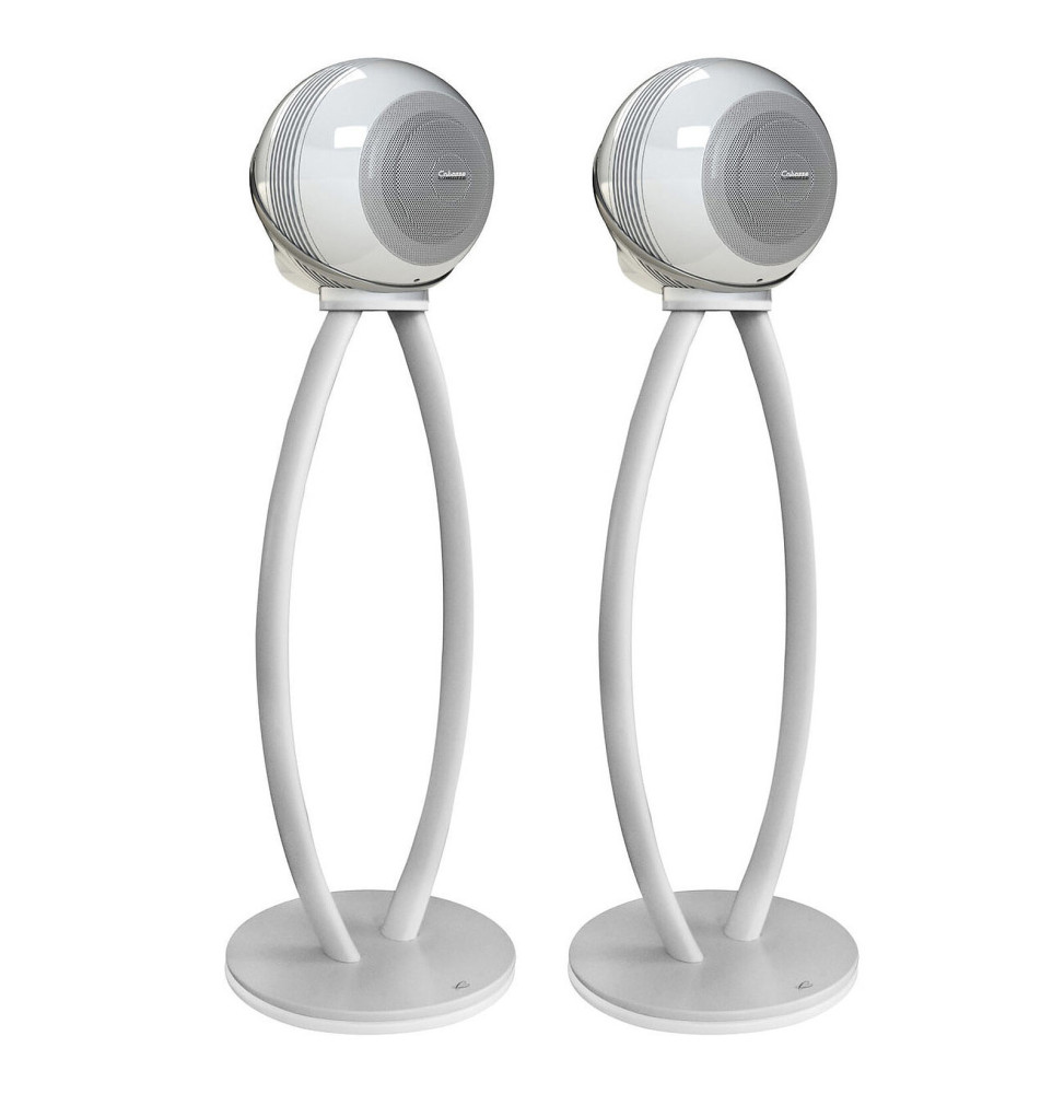 Cabasse The Pearl Akoya Blanc (la paire) + 2 pieds blancs