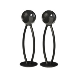 Cabasse The Pearl Akoya Noir (la paire) + 2 pieds noirs