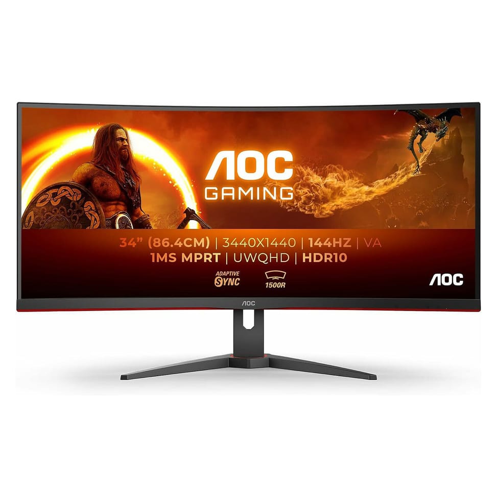 AOC 34" LED - CU34G2XE/BK — image 1